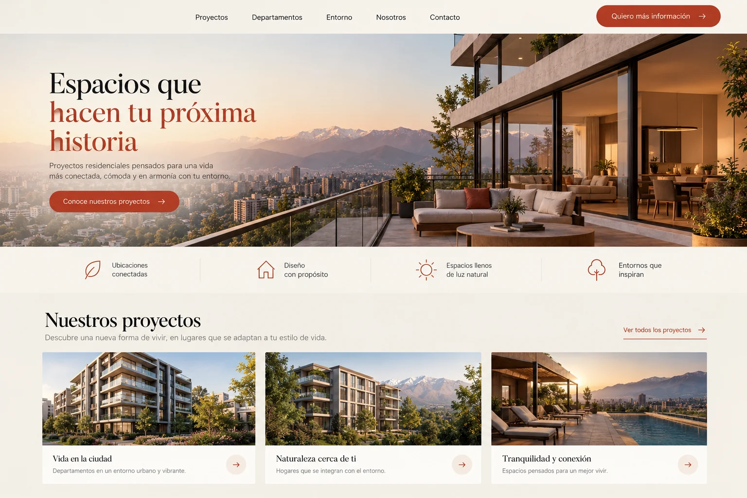Diseño Web profesional para inmobiliarias
